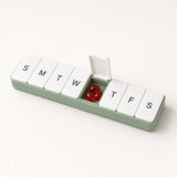 Algaris Weekly Pill Organizer