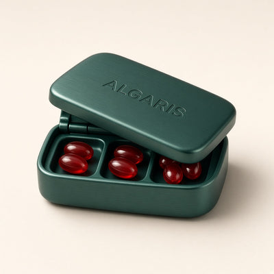 Algaris Travel Softgel Case