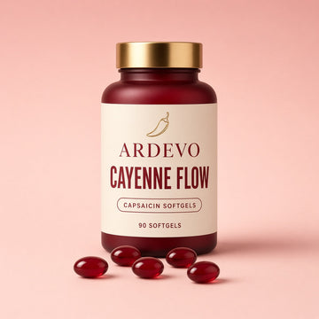 Ardevo Cayenne Flow Capsaicin Softgels