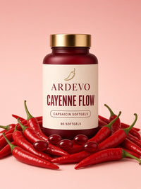 Ardevo Cayenne Flow Capsaicin Softgels