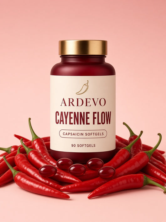 Ardevo Cayenne Flow Capsaicin Softgels