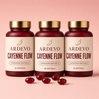 Ardevo Cayenne Flow Capsaicin Softgels