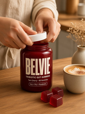 Belvie Tribiotic Gut Gummies