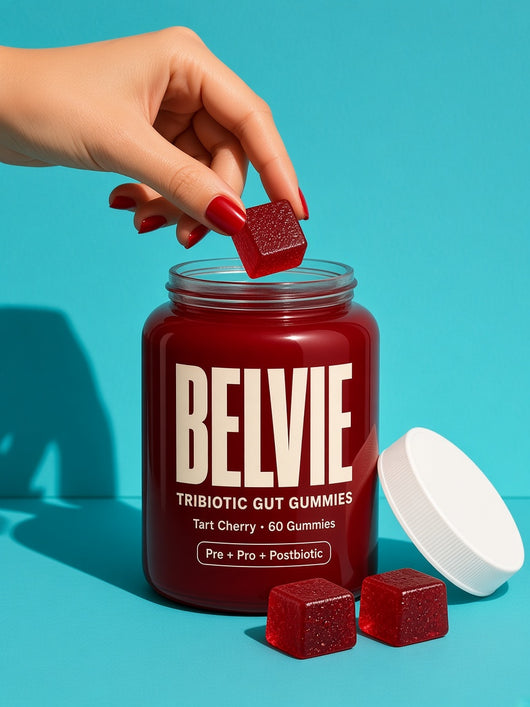 Belvie Tribiotic Gut Gummies